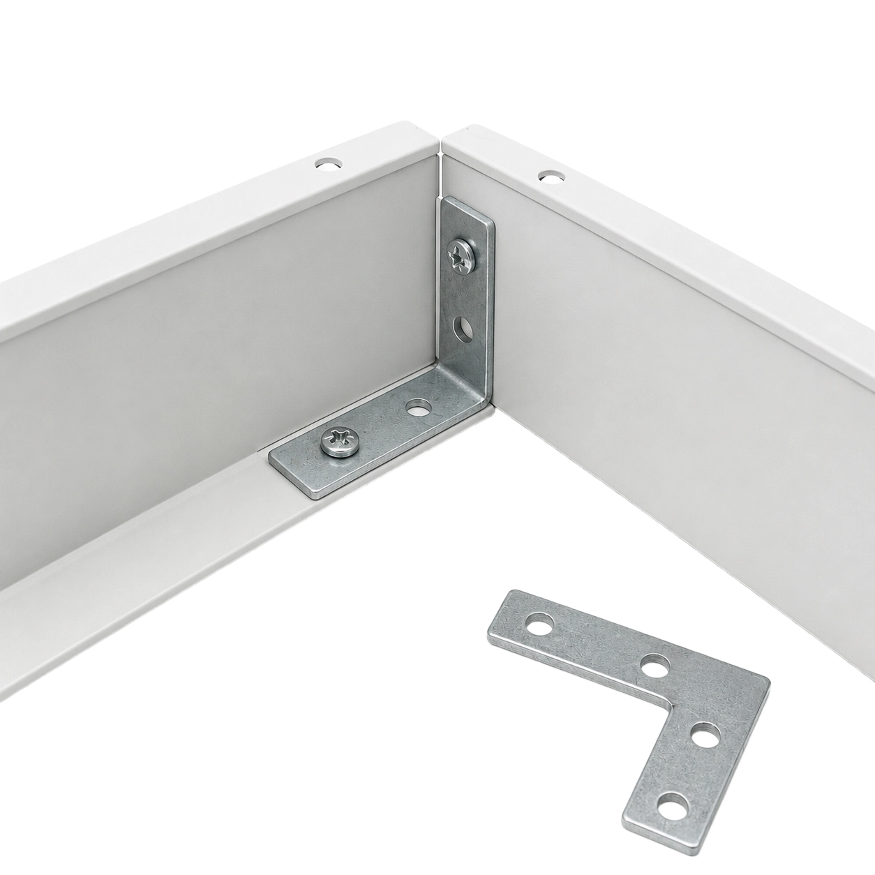 Rohová spojka rámu pro LED panel do sádrokartonu